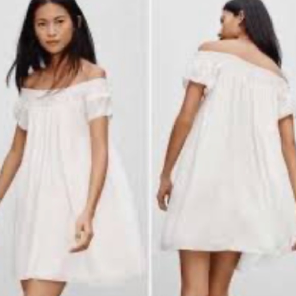 Aritzia Talula Horatio Dress M Cream - Picture 1 of 6